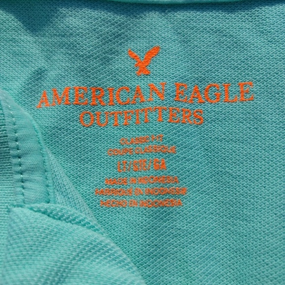 American Eagle Men's Polo Shirt - Picture 2 of 2